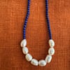 Colar Lapis Lazuli e Pérola - Image 2